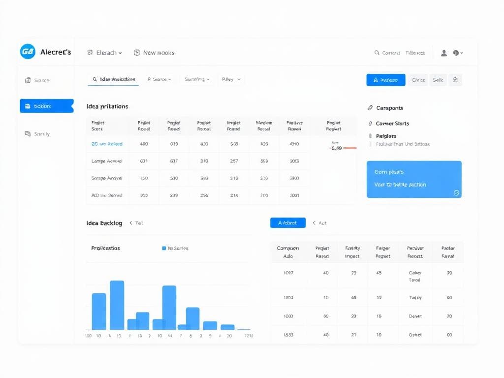 Prioritization Matrix mockup